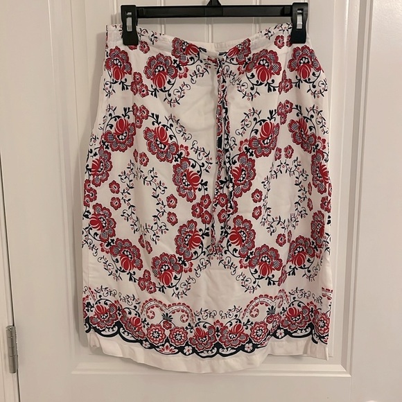 Vintage Ann Taylor bandana print pencil‎ skirt. Women’s Size 8 Side zip boho - Picture 1 of 10